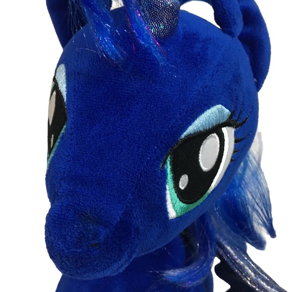 2015 BUILD A BEAR My Little Pony Princess Luna Nightmare Moon Plush Pegasus 16" - Picture 2 of 7